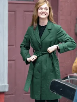 Asal Vision Women Coats | A Complete Unknown Sylvie Russo Trench Coat Green