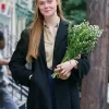 Asal Vision Women Coats | A Complete Unknown Sylvie Russo Wool Coat Black