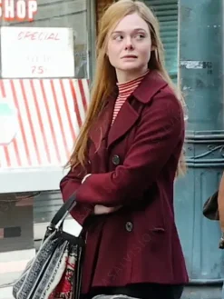 Asal Vision Women Coats | A Complete Unknown Sylvie Russo Peacoat Maroon
