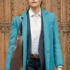 Asal Vision Women Coats | A Discovery of Witches Diana Bishop Coat Blue