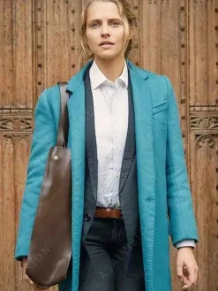 Asal Vision Women Coats | A Discovery of Witches Diana Bishop Coat Blue