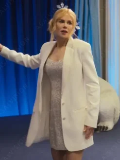 Asal Vision Women Coats | A Family Affair Nicole Kidman Coat White