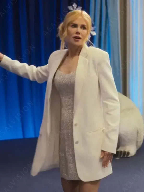 Asal Vision Women Coats | A Family Affair Nicole Kidman Coat White