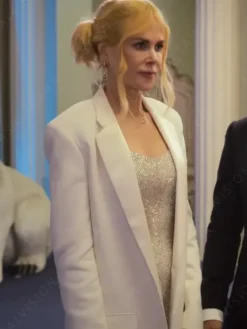 Asal Vision Women Coats | A Family Affair Nicole Kidman Coat White