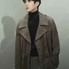 Asal Vision Men Coats | A Killer Paradox Lee Tang Vintage Trench Coat Vintage Brown