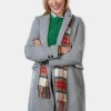 Asal Vision Women Coats | A Royal Christmas 2023 Crush Ava Jensen Coat Grey