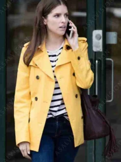 Asal Vision Cotton Jackets | Women Coats | A Simple Favor Stephanie Smothers Coat Yellow