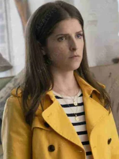 Asal Vision Cotton Jackets | Women Coats | A Simple Favor Stephanie Smothers Coat Yellow