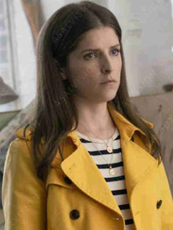 Asal Vision Cotton Jackets | Women Coats | A Simple Favor Stephanie Smothers Coat Yellow