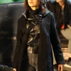 Asal Vision Women Coats | Abigail 2024 Melissa Barrera Wool Coat Black