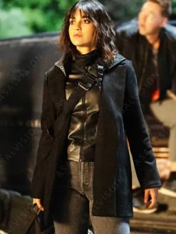Asal Vision Women Coats | Abigail 2024 Melissa Barrera Wool Coat Black
