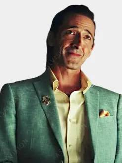 Asal Vision Blazers | Adrien Brody Poker Face 2023 Blazer Blue