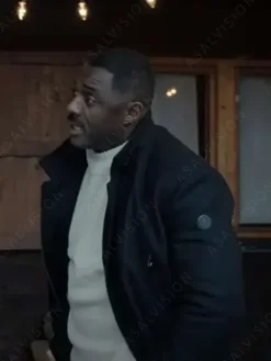 Asal Vision Men Coats | Alcott Extraction 2 Idris Elba Coat Black