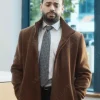 Asal Vision Men Coats | Alert Missing Persons Unit Mike Sherman Trench Coat Brown