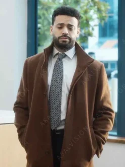 Asal Vision Men Coats | Alert Missing Persons Unit Mike Sherman Trench Coat Brown