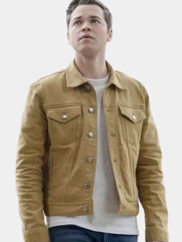 Asal Vision Cotton Jackets | Alexander Calvert Supernatural Season 15 Jacket Mustard
