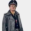 Asal Vision Men Coats | Alexander Scheer Blood and Gold 2023 Leather Coat Black