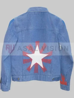 Asal Vision Denim Jackets | America Chavez Doctor Strange Denim Jacket Blue