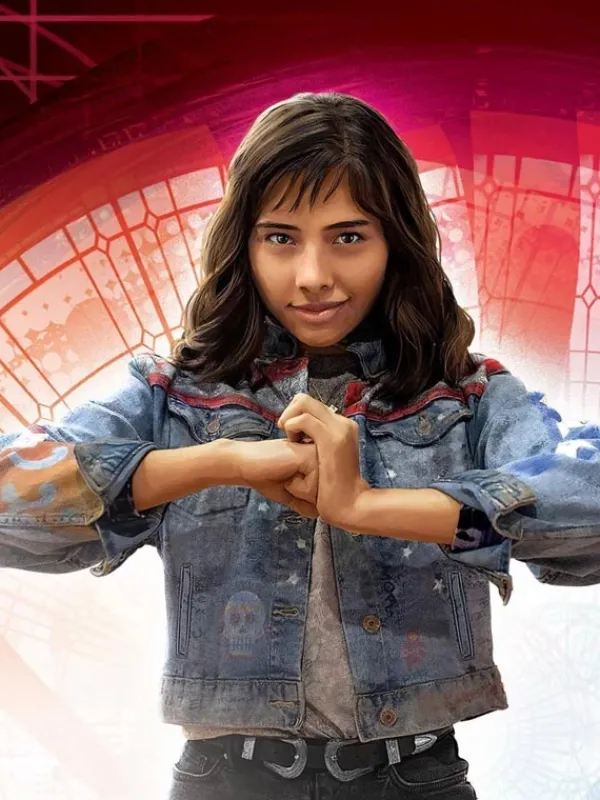 Asal Vision Denim Jackets | America Chavez Doctor Strange Denim Jacket Blue