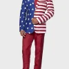 Asal Vision Blazers | American Flag Suit American Flag Design