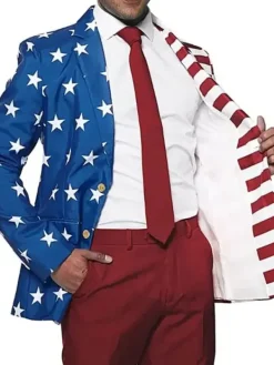 Asal Vision Blazers | American Flag Suit American Flag Design