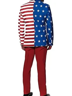 Asal Vision Blazers | American Flag Suit American Flag Design