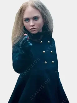 Asal Vision Women Coats | Amie Donald M3GAN 2022 Coat Black