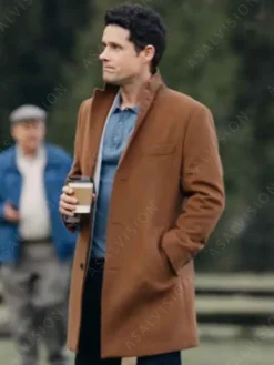 Asal Vision Men Coats | An Easter Bloom 2024 Derrick Trench Coat Brown