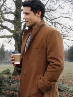 Asal Vision Men Coats | An Easter Bloom 2024 Derrick Trench Coat Brown