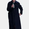Asal Vision Women Coats | Anatomy of a Scandal Michelle Dockery Coat Black