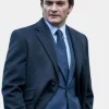 Asal Vision Men Coats | Anatomy of a Scandal Rupert Friend Coat Black