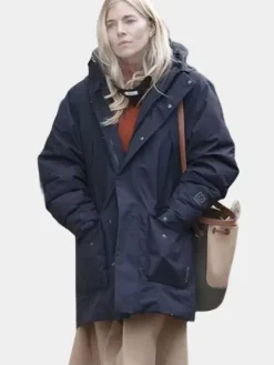 Asal Vision Cotton Jackets | Anatomy of a Scandal Sienna Miller Jacket Black