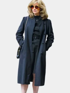 Asal Vision Women Coats | Annie Murphy Russian Doll Coat Black