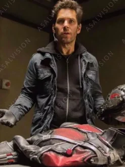 Asal Vision Cotton Jackets | Ant-Man and the Wasp: Quantumania Scott Lang Jacket Dark Blue