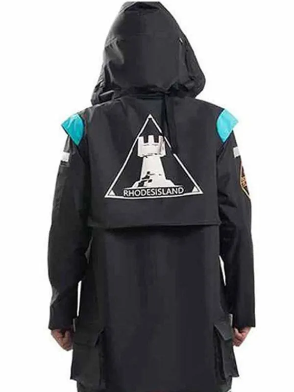 Asal Vision Men Coats | Arknights Doctor Cosplay Coat Black