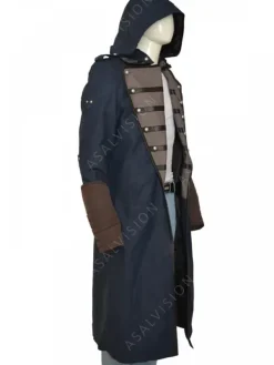 Asal Vision Women Coats | Men Coats | Arno Dorian Assassins Creed Unity Hooded Long Coat