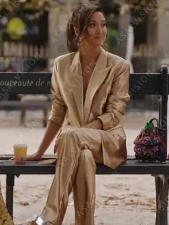 Asal Vision Blazers | Ashley Park Suit In Emily Paris Season 3 Golden