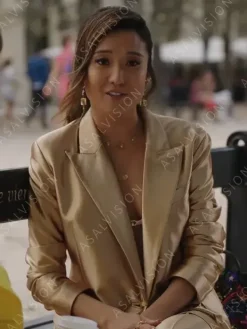 Asal Vision Blazers | Ashley Park Suit In Emily Paris Season 3 Golden