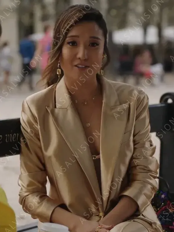 Asal Vision Blazers | Ashley Park Suit In Emily Paris Season 3 Golden