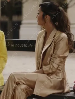 Asal Vision Blazers | Ashley Park Suit In Emily Paris Season 3 Golden
