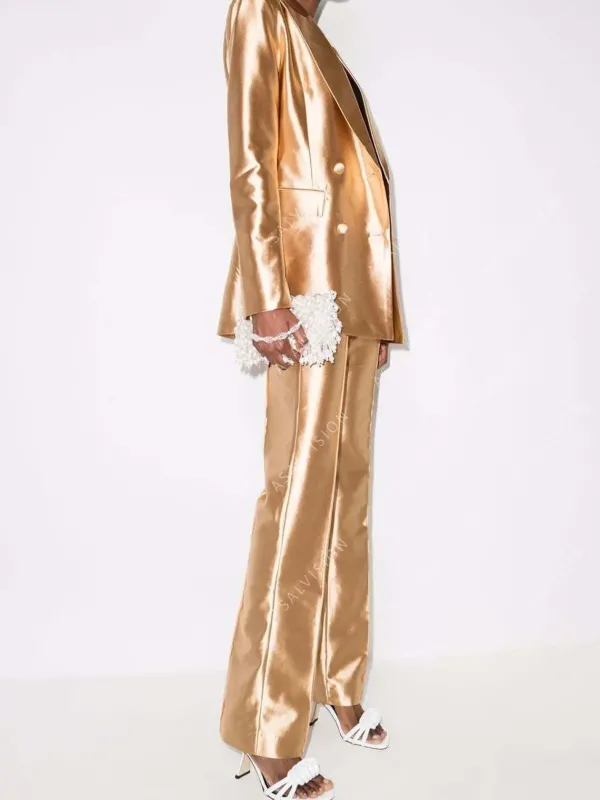 Asal Vision Blazers | Ashley Park Suit In Emily Paris Season 3 Golden
