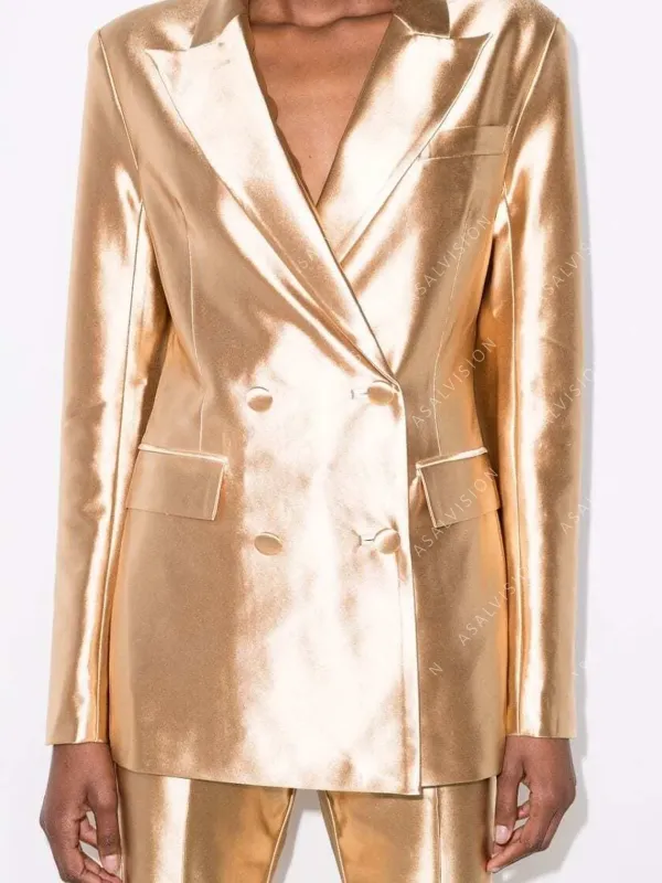 Asal Vision Blazers | Ashley Park Suit In Emily Paris Season 3 Golden