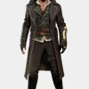 Asal Vision Men Coats | Assassin’s Creed Jacob Frye Coat Distressed Black