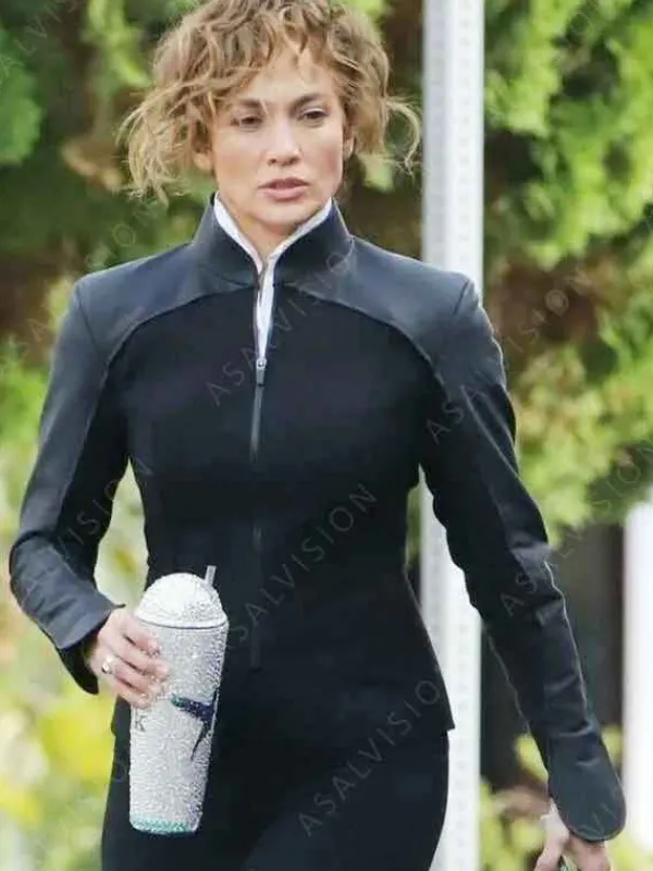 Asal Vision Cotton Jackets | Leather Jackets | Atlas 2024 Jennifer Lopez Jacket Black