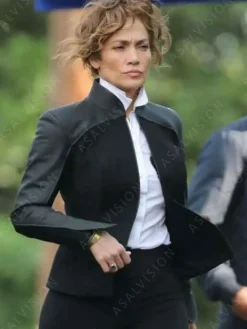 Asal Vision Cotton Jackets | Leather Jackets | Atlas 2024 Jennifer Lopez Jacket Black