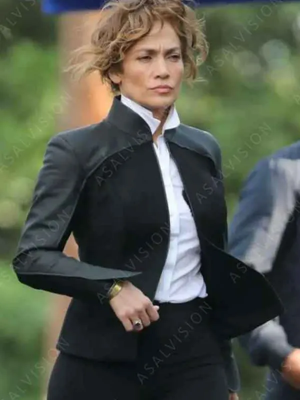 Asal Vision Cotton Jackets | Leather Jackets | Atlas 2024 Jennifer Lopez Jacket Black