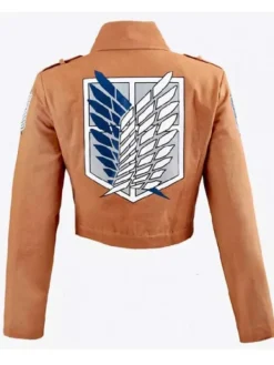 Asal Vision Cotton Jackets | Attack on Titan Survey Corps Brown Jacket Camel Color