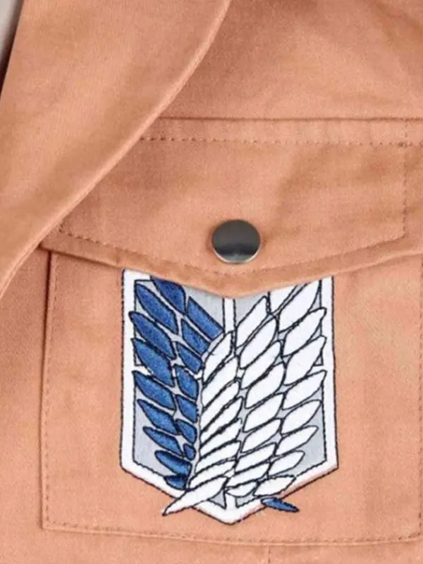 Asal Vision Cotton Jackets | Attack on Titan Survey Corps Brown Jacket Camel Color