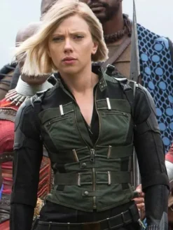 Asal Vision Vests | Avengers Infinity War Scarlett Johansson Vest Green & Black