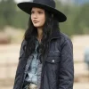 Asal Vision Cotton Jackets | Avery Yellowstone Season 4 Quilted Jacket Black